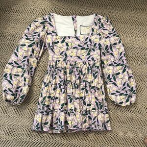 Floral Women’s in Purple and Yellow